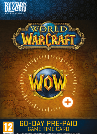 World of Warcraft: 60 Days Timecard BATLE.NET (PC) [EU]