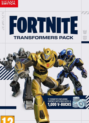 Fortnite Transformers Pack + 1000 VBucks (NSW) [EU]