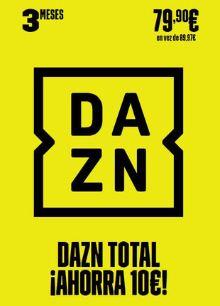 DAZN 3 Months Subscription [ES]