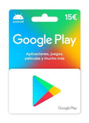 Google PlayStore Gift Card PIN 15€ [ES]