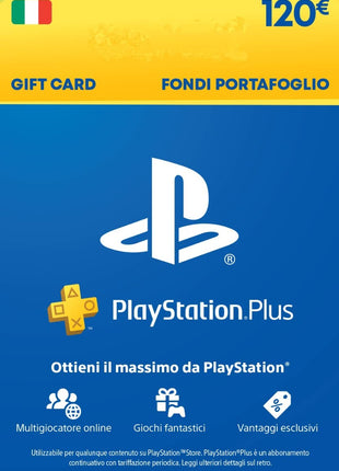 PSN PlayStation Network 120€ [IT]