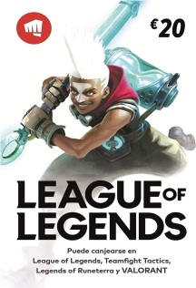 League of Legends 20€ RIOT Gift Card [EU]
