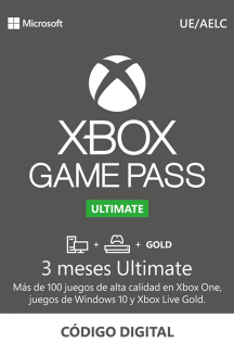 Xbox Game Pass Ultimate Suscripcion 3 meses [EU]