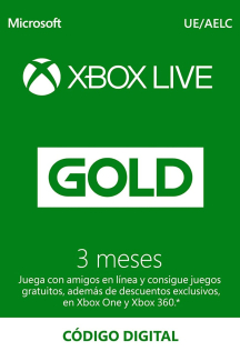 Xbox Live Gold Suscripción 3 meses EU
